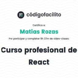 certificado